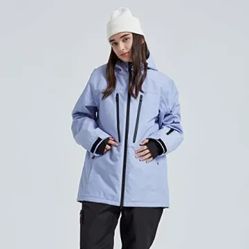 Stylish YEEFINE Women's Waterproof Ski Jacket for Winter