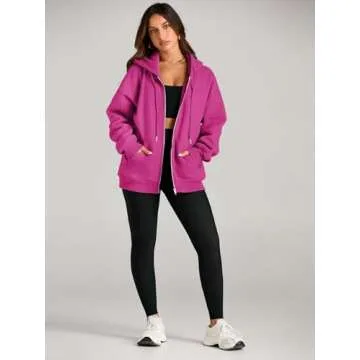 EFAN Women Hoodies Oversized Fleece Trendy Gym Clothes
