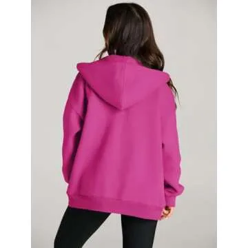 EFAN Women Hoodies Oversized Fleece Trendy Gym Clothes