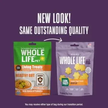 Whole Life Dog Treats: Probiotics for Canine Digestive Health