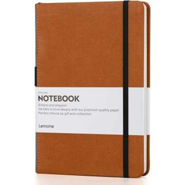Lemome Notebook with Pen Loop