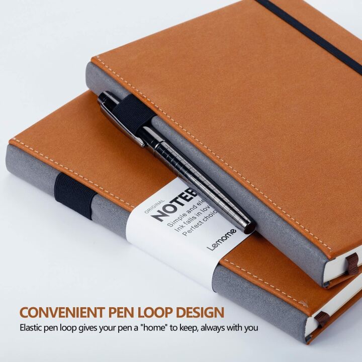 Lemome Notebook with Pen Loop