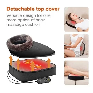 Snailax Shiatsu Foot Massager with Heat Remote Control