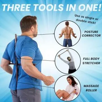 Wooden Posture Corrector for Instant Relief and Comfort