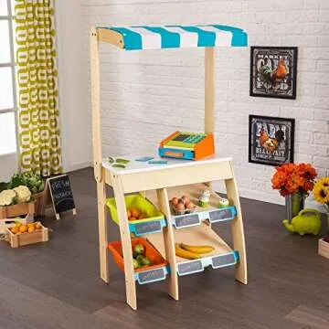 KidKraft Wooden Grocery Store Toy for Creative Play
