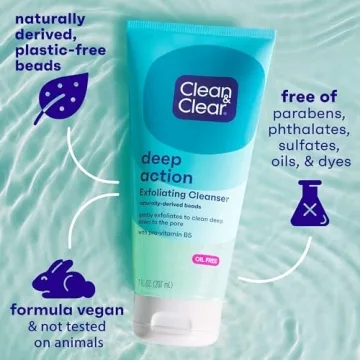Clean & Clear Exfoliating Cleanser for Smooth Skin