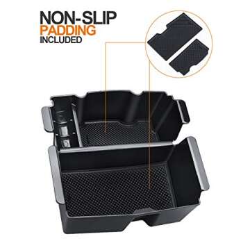 LIBERRWAY Center Console Organizer for Jeep Wrangler & Gladiator