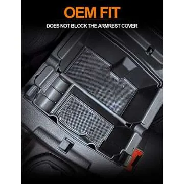 LIBERRWAY Center Console Organizer for Jeep Wrangler & Gladiator