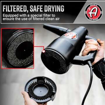 Adam's Mini Air Cannon - Car Dryer for Safe Drying