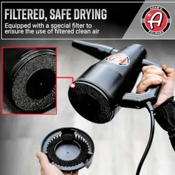Adam's Mini Air Cannon - Car Dryer for Safe Drying