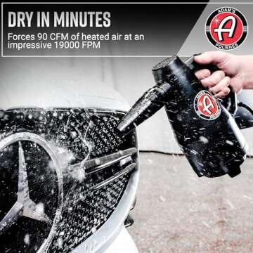 Adam's Mini Air Cannon - Car Dryer for Safe Drying