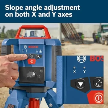 BOSCH GRL2000-40HK Rotary Laser Kit with Tripod & Receiver