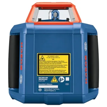 BOSCH GRL2000-40HK Rotary Laser Kit with Tripod & Receiver