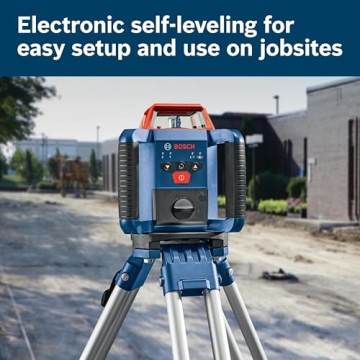 BOSCH GRL2000-40HK Rotary Laser Kit with Tripod & Receiver