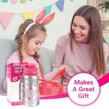 Decorate Your Own Water Bottle Kits for Creative Girls
