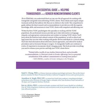 A Clinician's Guide to Gender-Affirming Care: Working with Transgender and Gender Nonconforming Clie...