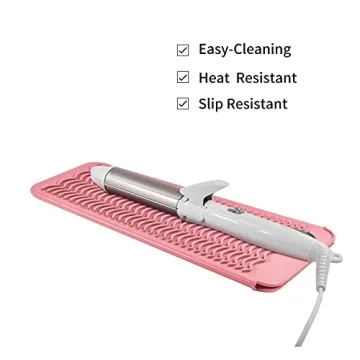 EIOKIT Silicone Heat Resistant Pouch for Hair Styling Tools