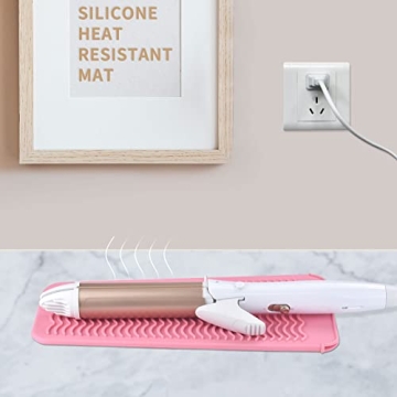 EIOKIT Silicone Heat Resistant Pouch for Hair Styling Tools