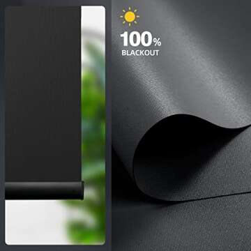 ZSTARR Motorized Smart Window Blinds with Remote Control