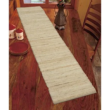 Chardin Home Eco-Friendly Jute Hand Braided Table Runner