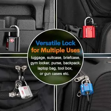 Forge TSA Approved Luggage Locks for Secure Travel