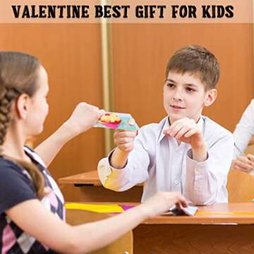 Chivao 72 Pieces Valentines Day Card with Finger Puppet Valentines Day Gifts for Kids Plush Animal Finger Puppet Classroom Exchange Prizes Valentine's Greeting Card for Valentines Party Favor