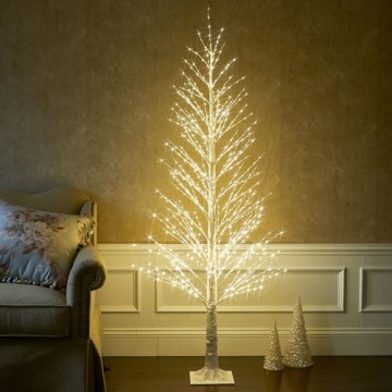 LITBLOOM Lighted Alpine Tree 6FT with 810 LED Lights