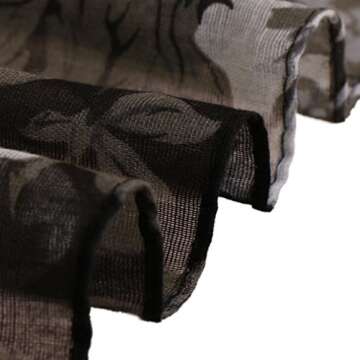 Elegant LMVERNA Floral Scarves for Women - Lightweight & Versatile