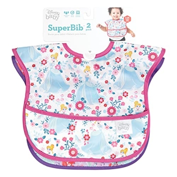 Bumkins Disney SuperBib for 6-24 Months, Lightweight & Waterproof
