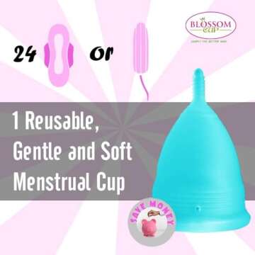 Blossom Menstrual Cup - Comfort & Eco-Friendly Choice
