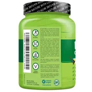 NATURELO Plant Protein Powder Vanilla - 22g Protein for All