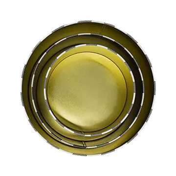 Stylish Black Duck Set of 3 Decorative Nesting Tins