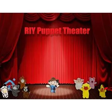 Old Macdonald Farm Finger Puppets for Creative Play