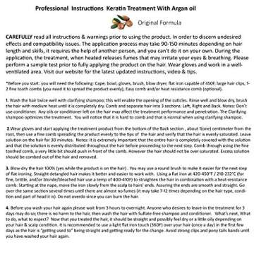 Brazilian Keratin Hair Treatment Professional X Large 1000ml Bottle with Easy Comb Proven Amazing Results