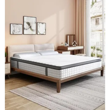 Elitspace 10 Inch Full Size Hybrid Memory Foam Mattress
