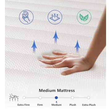 Elitspace 10 Inch Full Size Hybrid Memory Foam Mattress