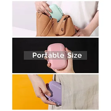 Compact MEACOLIA Travel Pill Organizer with 8 Compartments