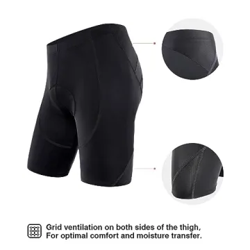 Comfortable Sportneer Padded Bike Shorts for Men