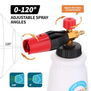 DUSICHIN DUS-018 Foam Cannon for Car Washing Excellence