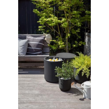 Veradek Outdoor Cooler Side Table - Stylish 2 in 1 Solution
