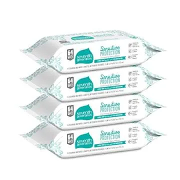 Seventh Generation Underscent Baby Wipes Refill for Sensitive Skin