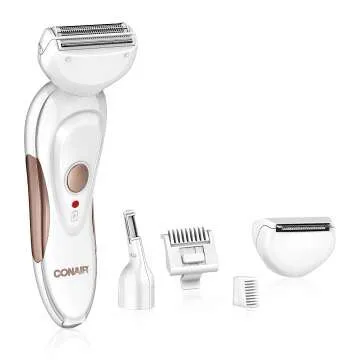 Cordless Electric Trimmer & Shaver for Women