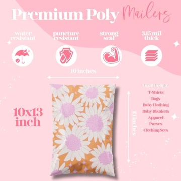 Pretty Package Boutique 10x13 Heavy Duty Poly Mailers