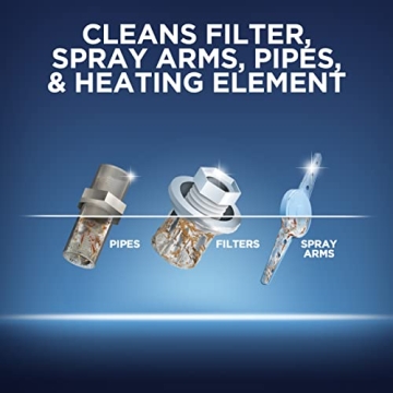 Finish Dual Action Dishwasher Cleaner for Limescale & Grease