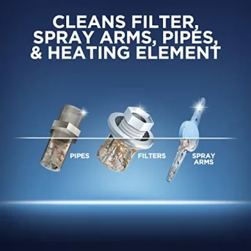 Finish Dual Action Dishwasher Cleaner for Limescale & Grease