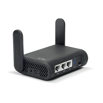 GL.iNet GL-A1300 Pocket VPN Travel Router - Portable Wi-Fi Router for Travel, Easy to Set up, Connec...