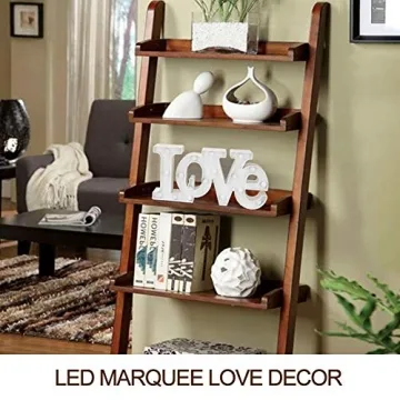 Bright Zeal LED LOVE Marquee Sign - Decorative Home Light