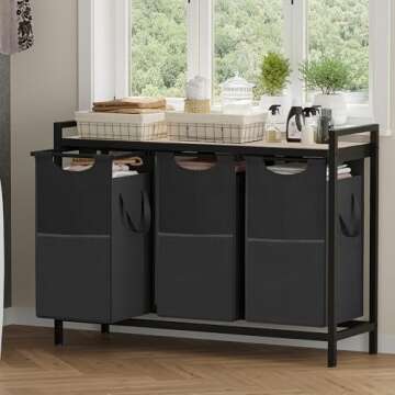 Heybly Laundry Hampers for Organized Laundry Spaces