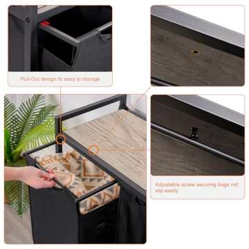 Heybly Laundry Hampers for Organized Laundry Spaces