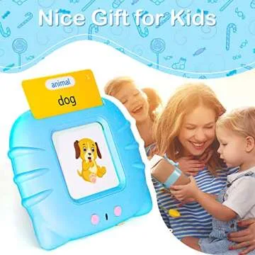 510 Talking Flash Cards for Kids 2-4 - Pocket Speech Therapy Toys for Autism, Montessori Learning